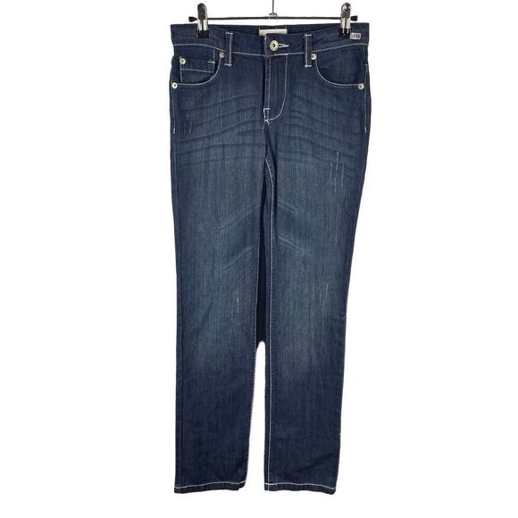 Paper Denim & Cloth Straight Jeans 6 Women’s Dark Wash Pre-Owned [#3530] - Picture 1 of 6